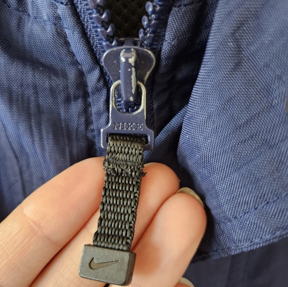 Vintage Oversized Nike Windbreaker Rain Resistant Jacket Size Medium - Picture 6 of 11